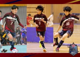 JUVENILからRAIZ昇格のお知らせ【井上 大地、内野 虎徹、鶴田 伊織】